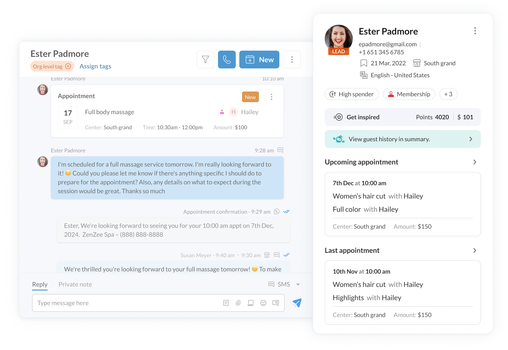 Cronología de invitados