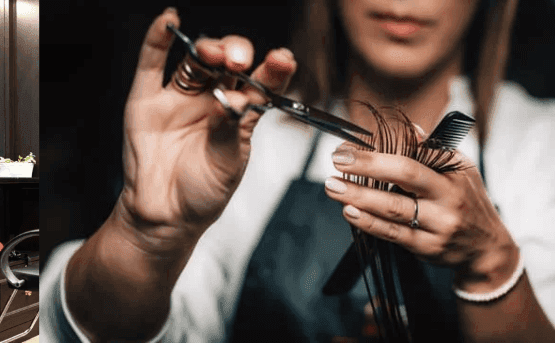 Picture of a hair appointment representing a salon cancellation policy