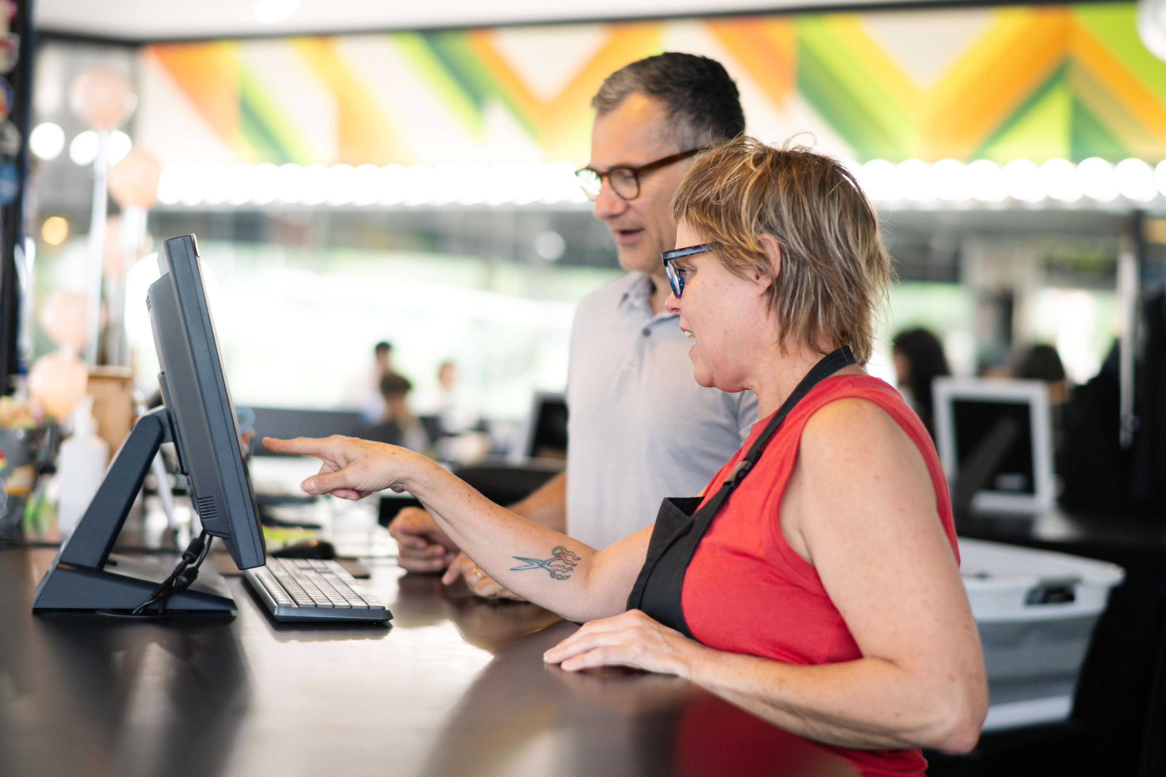 Wellness business owners improving ads