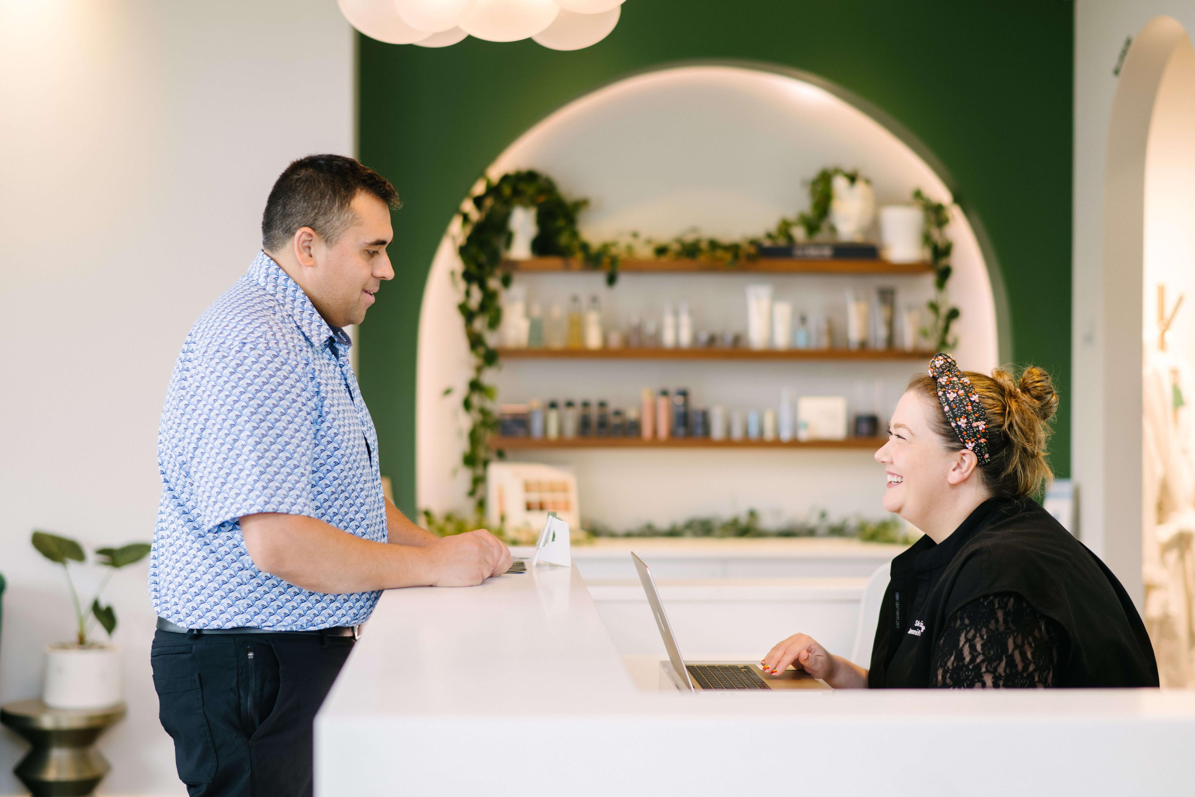 Medspa consumer preference front desk