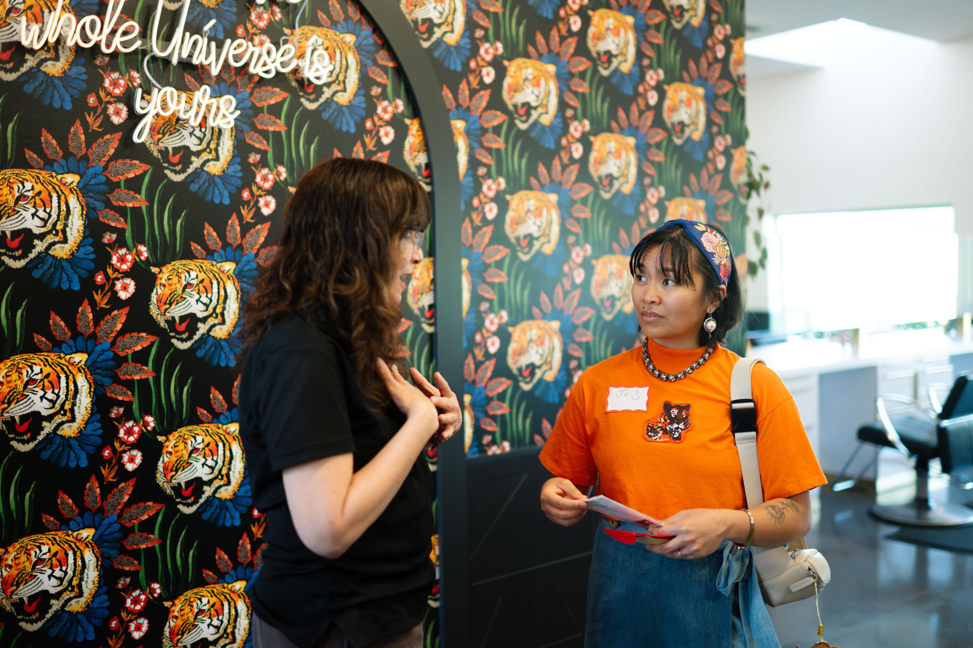 Loyalty customer returning to a spa