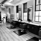 Black and white salon photo representing the keys to regular salon and spa revenue growth