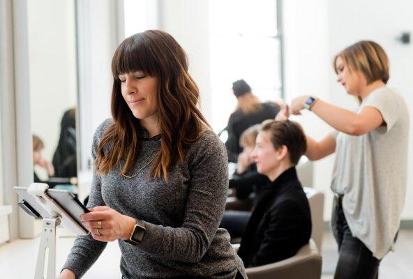 Business owner protecting against revenue loss with online booking strategy