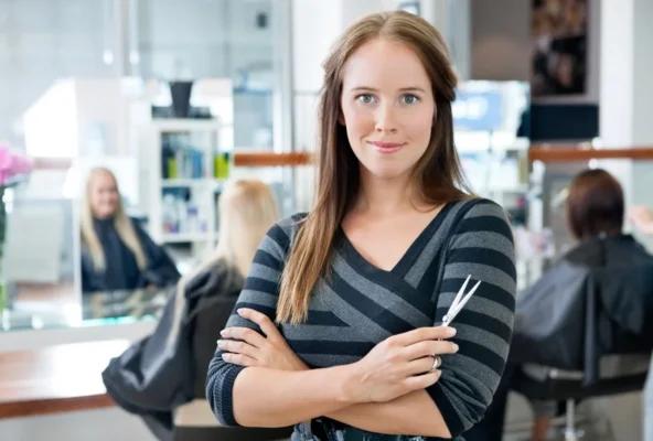 Picture of a salon owner representing successful salon marketing tools