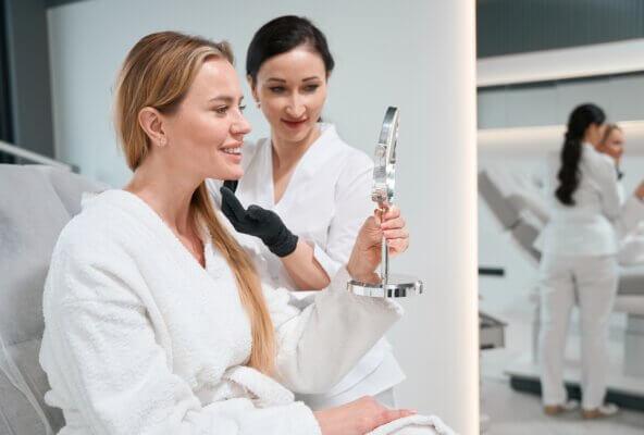 Medspa owner after creating a medical spa services menu