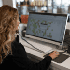 Salon owner streamlining operations