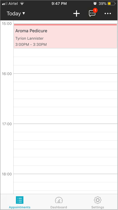 New Layout to See Your Day’s Schedule (iOS)