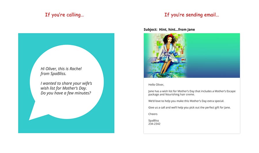 Mothers day spa/salon mobile responsive email template