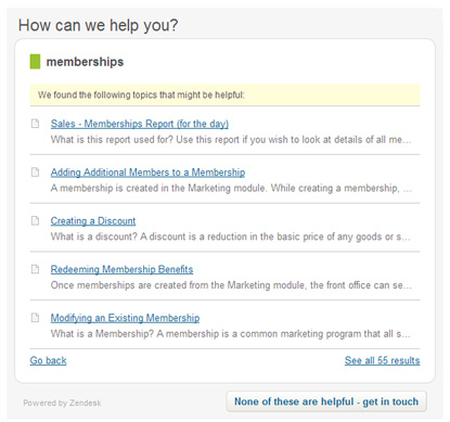 Help at your Fingertips