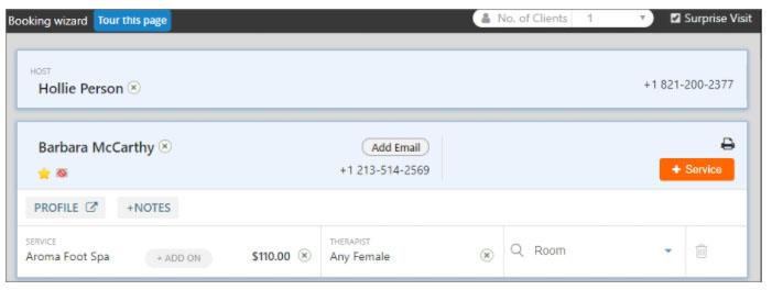 Tag Appointments as Surprise Visits using the Booking Wizard