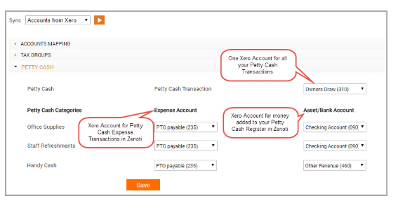 Separate Xero Accounts for Each of your Custom Payments