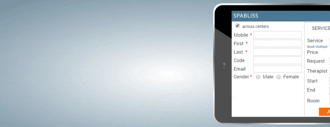 Scan Barcode for Airport Spas