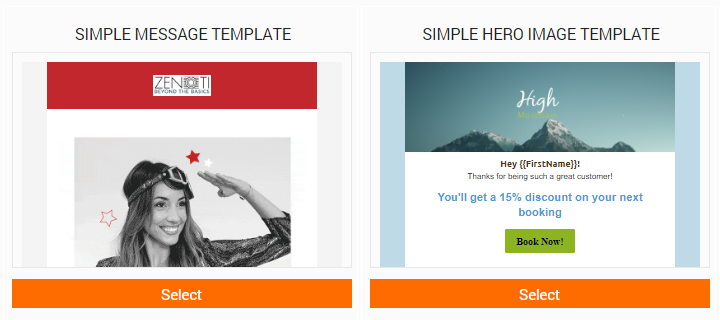 Seasonal Marketing Email Templates