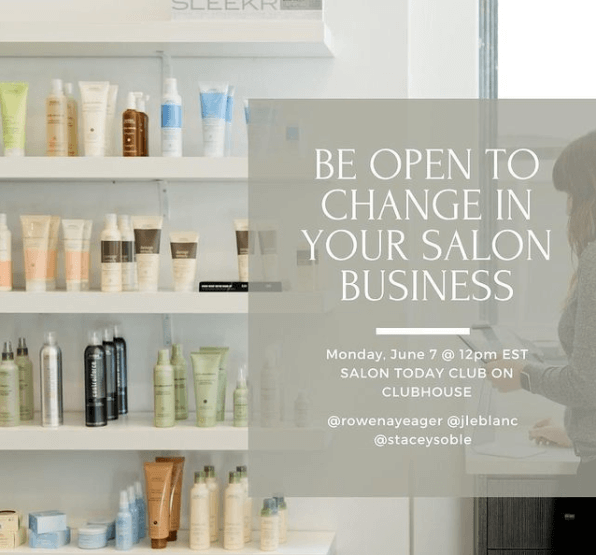 Be open to change in your salon business