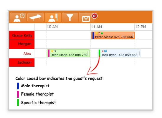 Therapist preferences