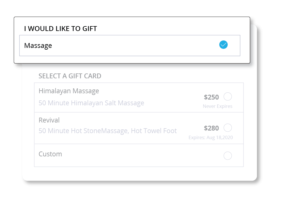 Offering guests more with gift card enhancements